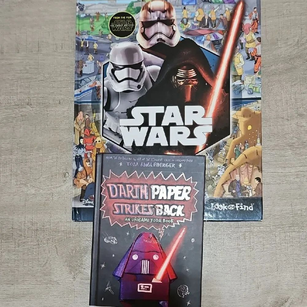 Star Wars Darth Paper Strikes Back And Look & Find Book Set